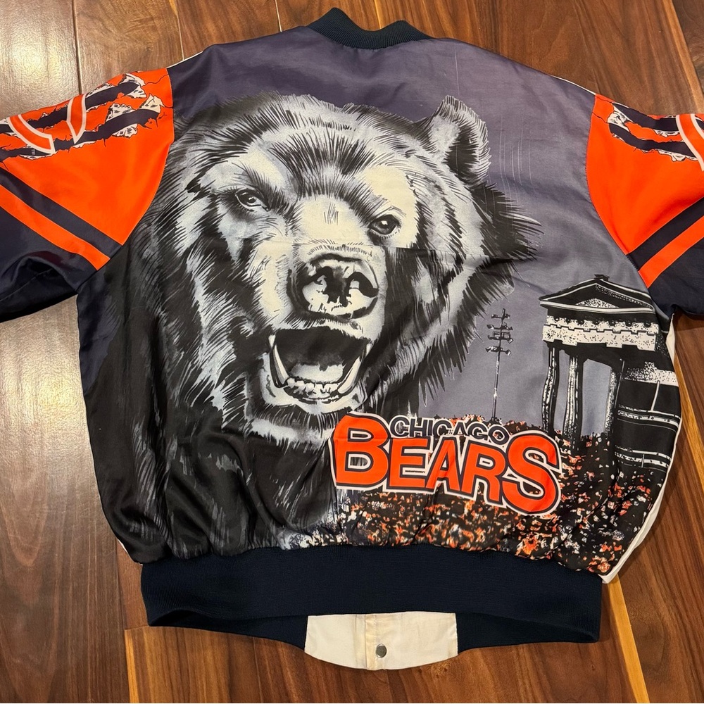 Vintage Chalk Line Chicago Bears Jacket XL – 80s/90s – Made in USA